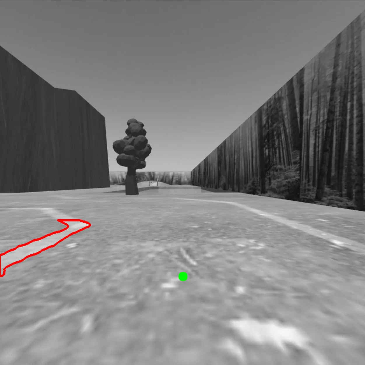Contour detection and PID marker